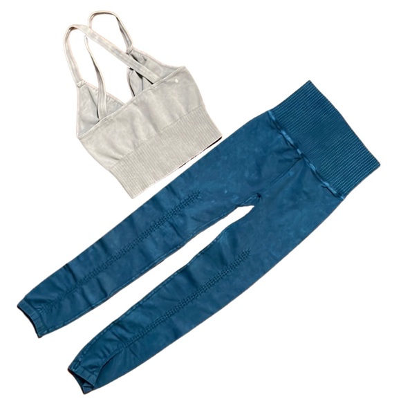 Free People Movement Good Karma High-Waist Leggings and Crop Top size XS/S NEW - Picture 3 of 9